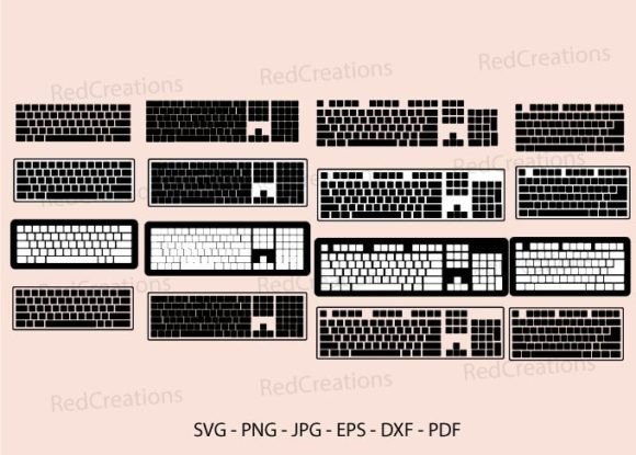 Download Computer Keyboard Svg Bundle - Premium Bundle